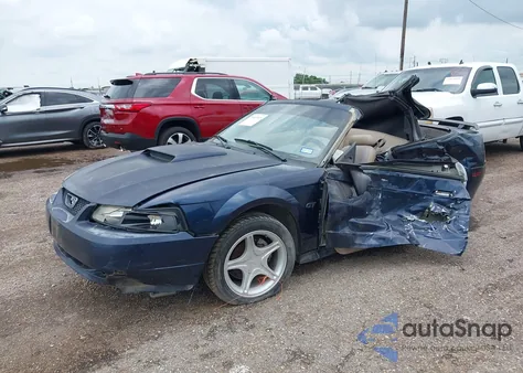 2001 Ford Mustang Gt from USA, damaged, VIN 1FAFP45X41F196502